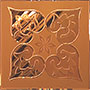 Name - Gold Bronze Mirror <br>Size - 450 X 450