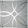 Name - Silver Mirror <br>Size - 450 X 450